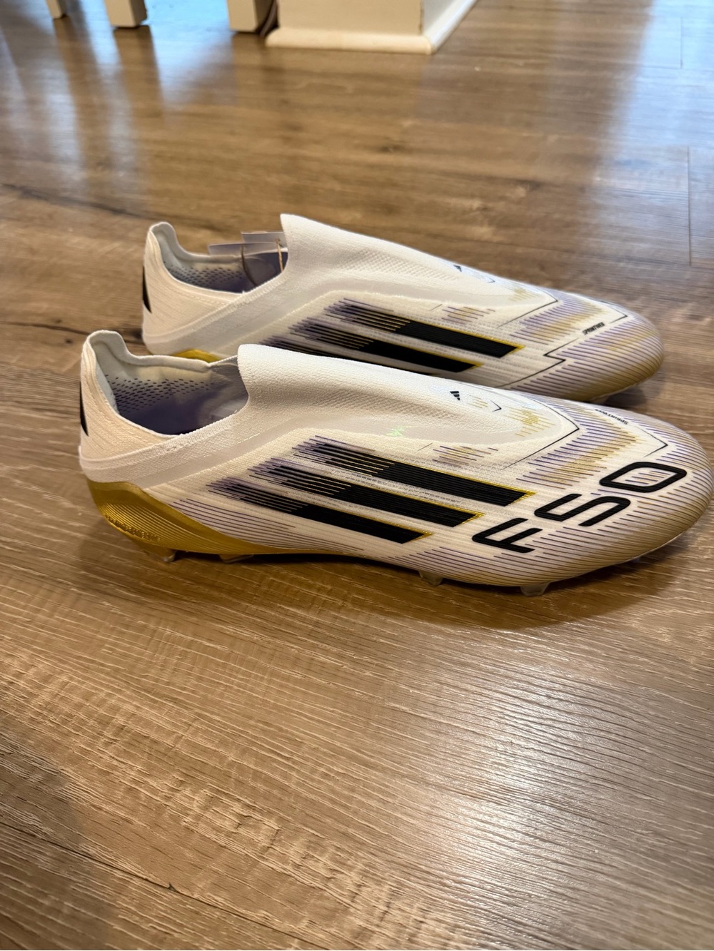 adidas F50 Laceless Soccer Cleats glory size 11 12